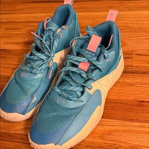 adidas Blue and Pink Athletic Shoes